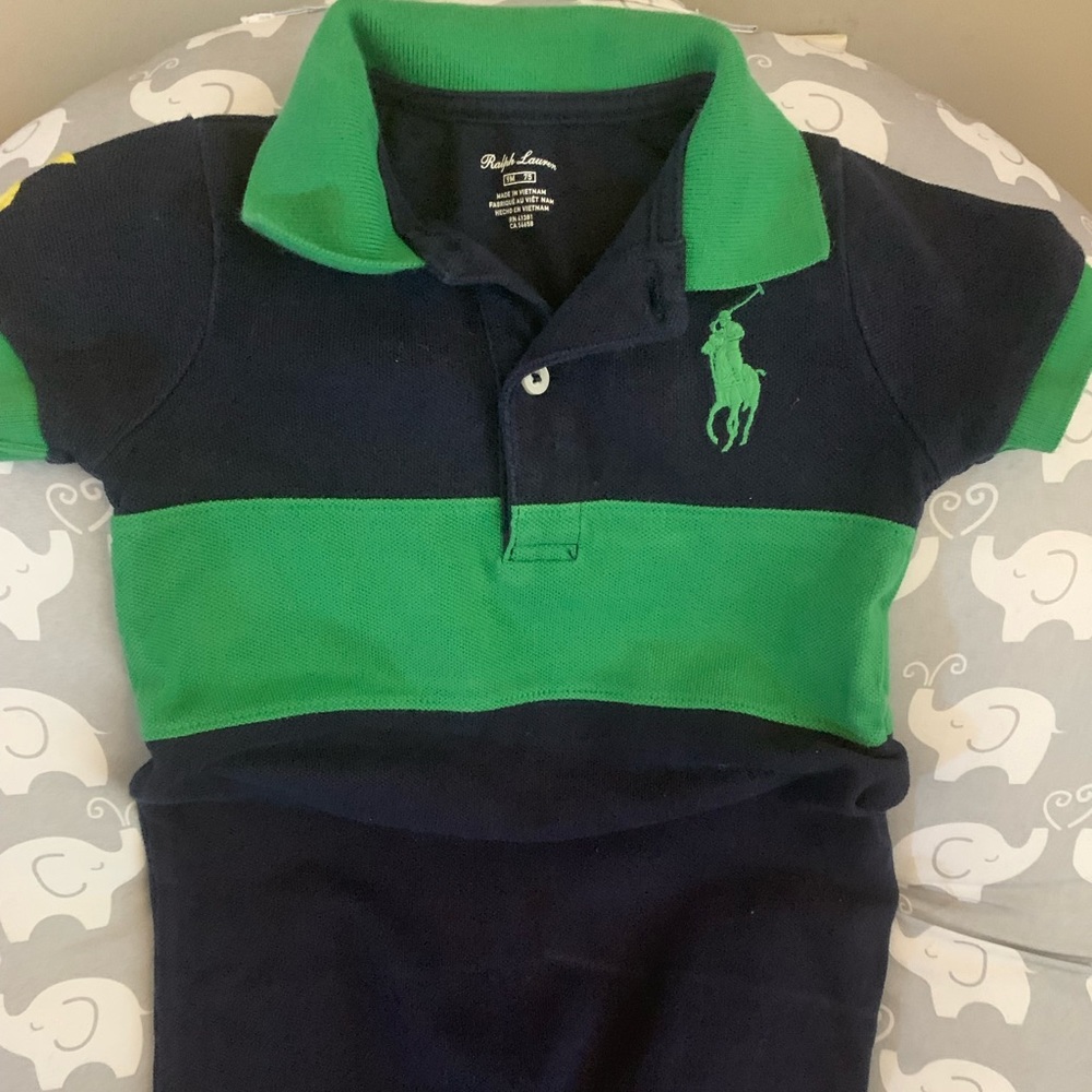 RALPH LAUREN POLO ROMPER